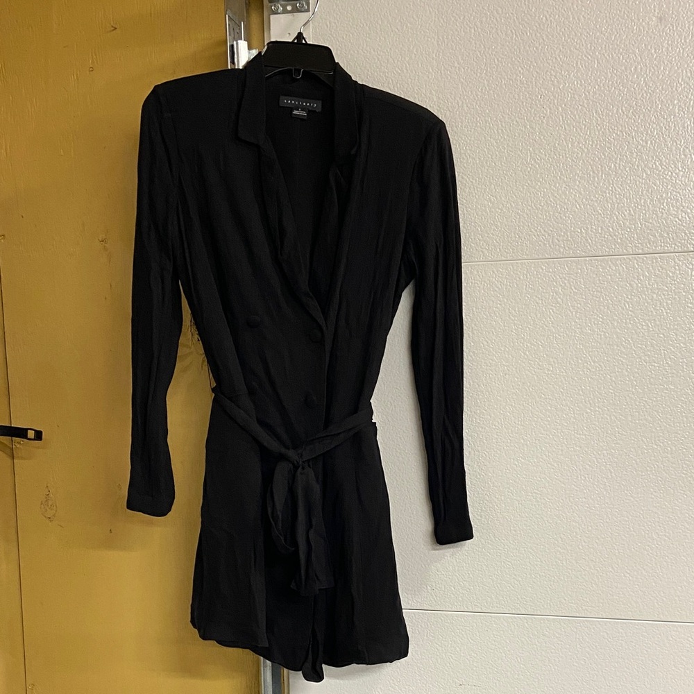Sanctuary Black Long Sleeve Dress